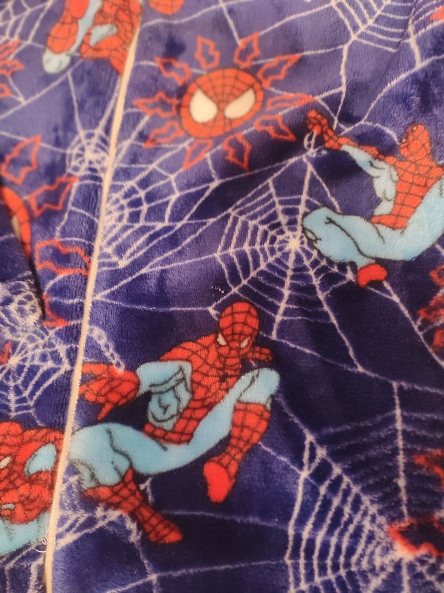 Флісова піжама Чоловік-павук на хлопчика 6-7 років