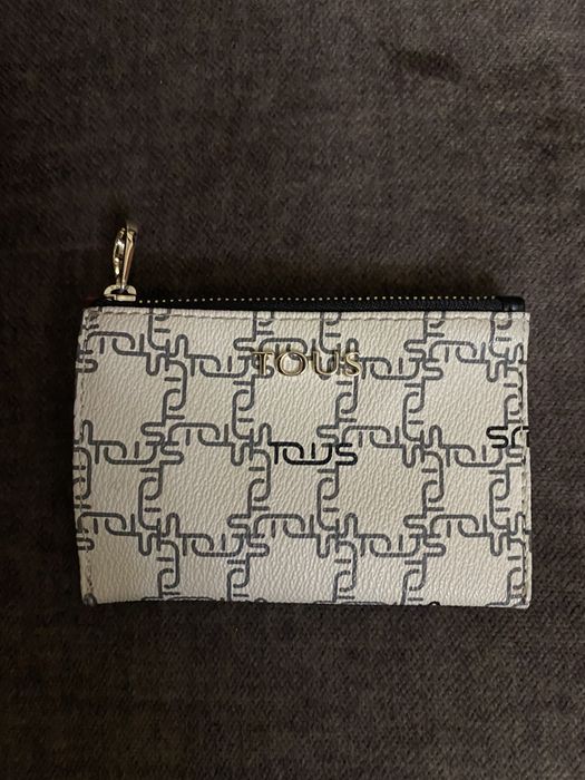 Porta moedas em pele Tous, original