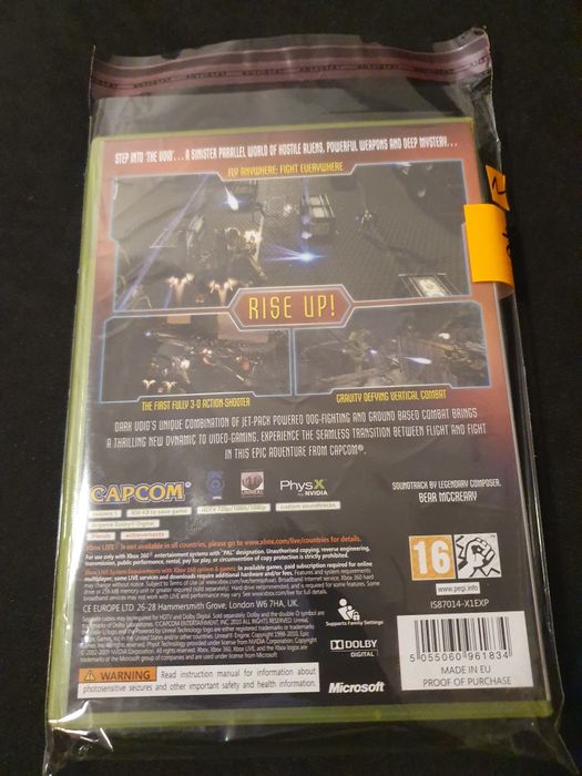 Gra gry xbox 360 one Dark Void nowa unikat