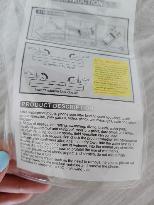 Etui ochronne na telefon, plaża