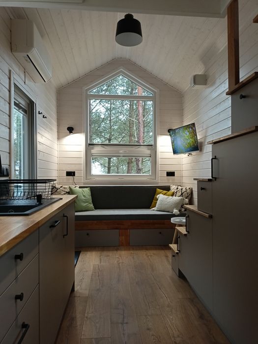 Tiny house, domek z jacuzzi na wynajem