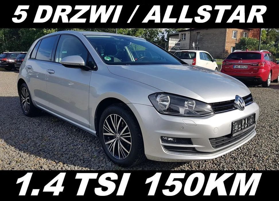 Volkswagen Golf TSI 150KM 5 DRZWI Gwarancja NAVI Climatronic 2xPDC Tempomat