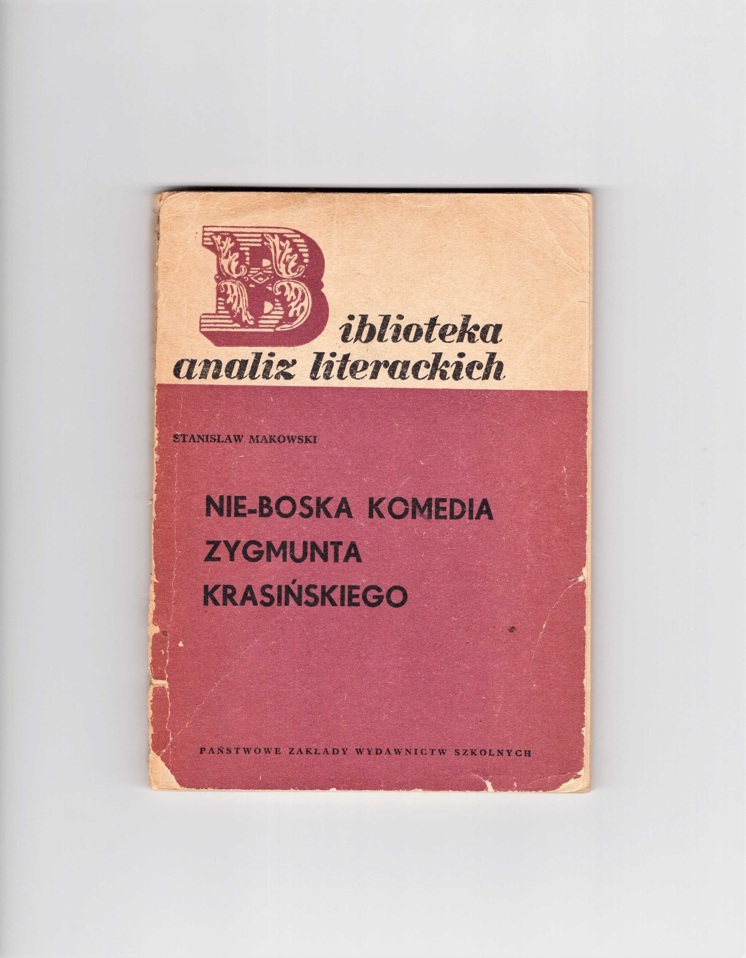 Stanisław Makowski - Nie-Boska komedia Z.Krasińskiego (wyd.I - 1971 !)