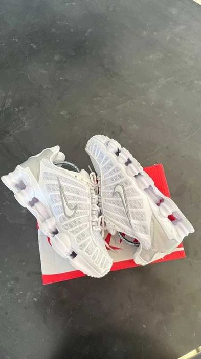 Buty Trampk Nike Shox TL White R.45