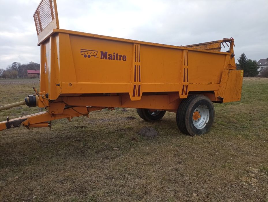 Sprzedam rozrzutnik obornika.