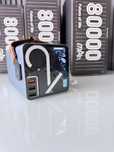 Power Bank O2 Project PRO 80000mAh 100W+QC3.0+кабель
