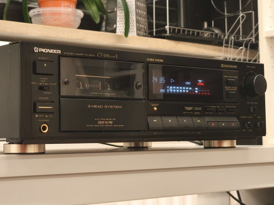 Дека касетна Pioneer CT-656 MkII 3Head Відмінний стан ! Японія !