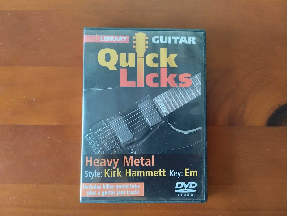 Aprender a tocar guitarra eléctrica no estilo de Kirk Hammett