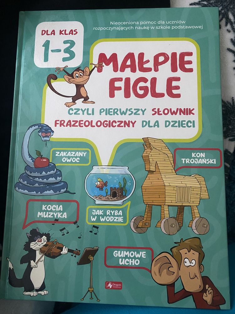 Małpie figle ksiazka slownik frazologiczny