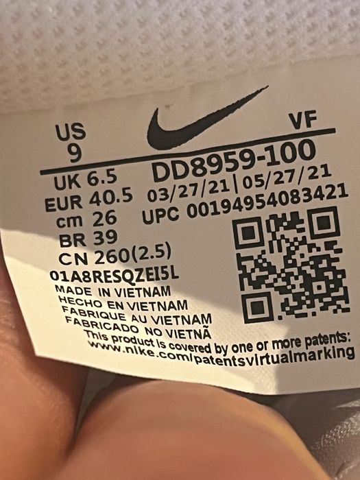 Nike Wmns Air Force 1'07 rozm.40.5