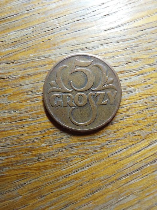 Moneta 5 groszy 1939r IIRP