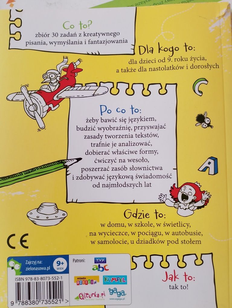 Tresura pióra. Książka dla dzieci. Kurs kreatywnego pisania...