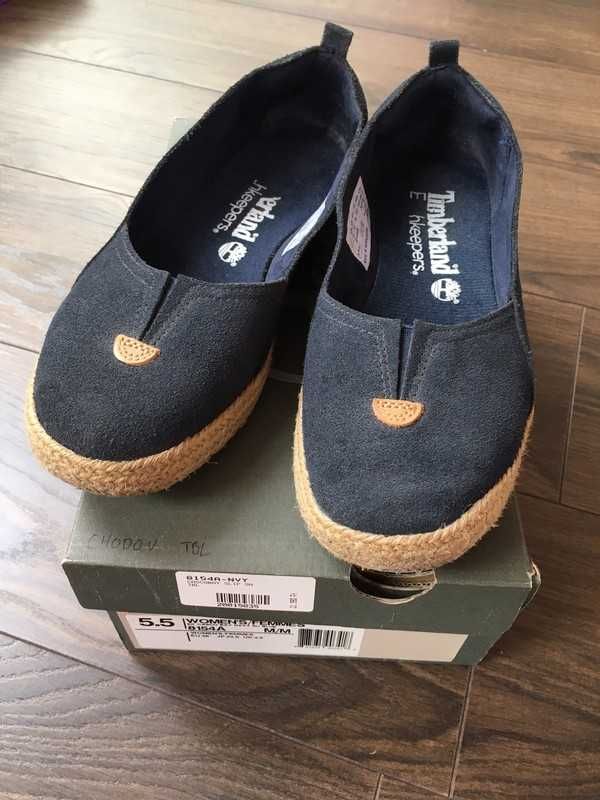 Grantowe espadryle Timberland