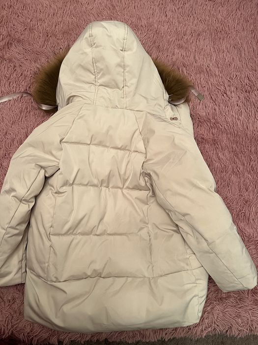 Зимовий натуральний пуховик