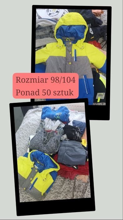 Zestaw dla chłopca 98/104 ,ponad 50sztuk ,koszule, koszulki, spodnie
