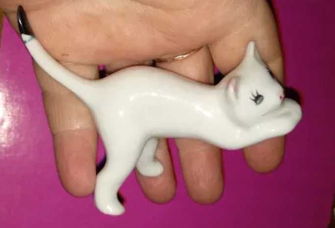 фигурка статуэтка ЕВРОПА керамика фарфор кот кошка котята