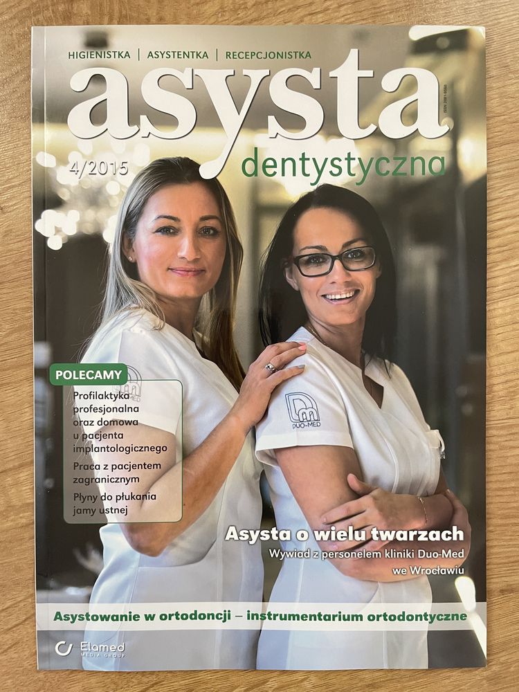 Czasopismo Asysta dentystyczna 10 numerów