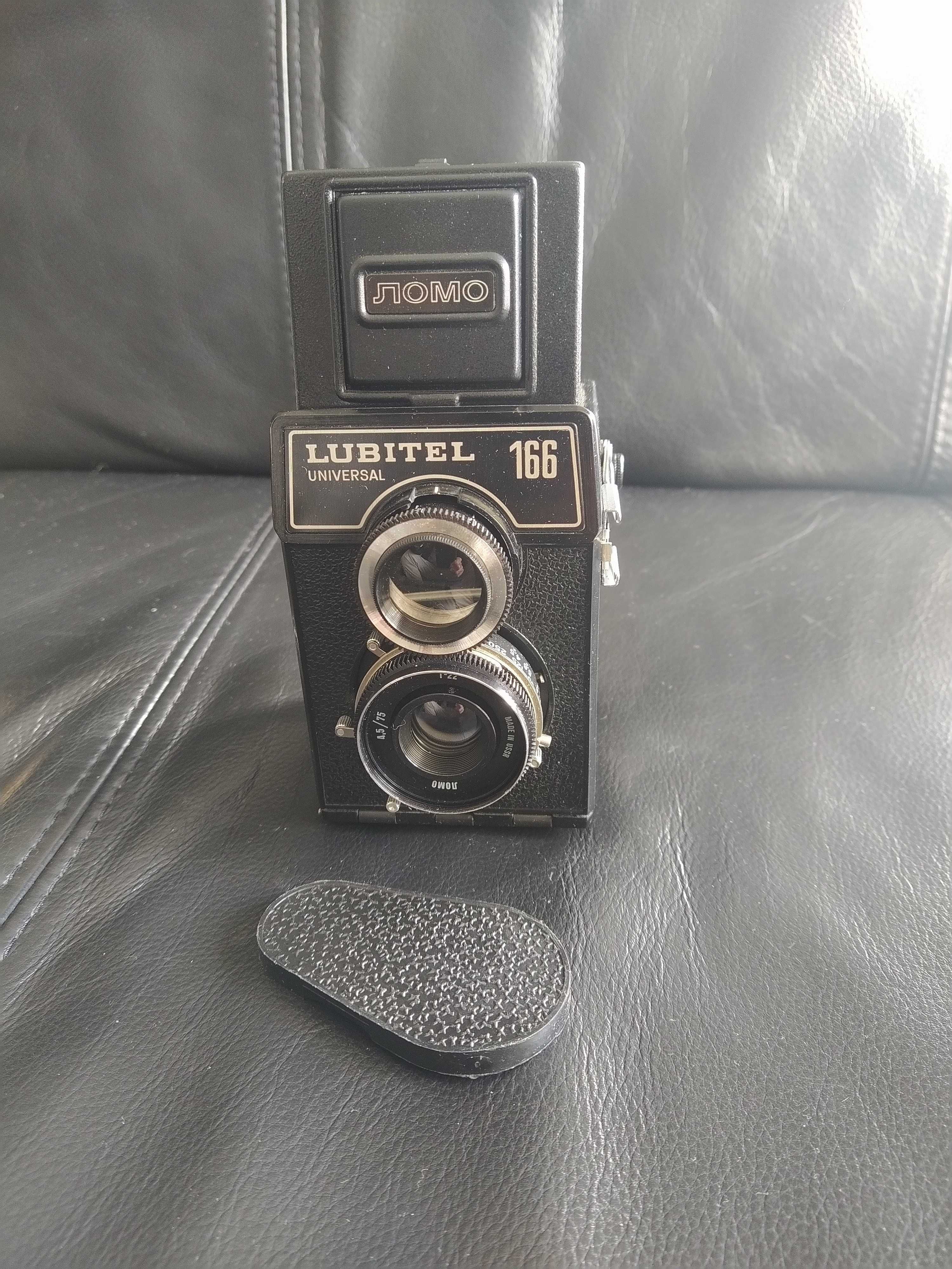 Máquina fotografica Lubitel 166. Completa com acessórios e documentos