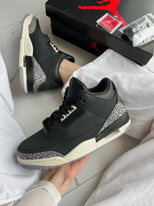 [БЕЗ ПРЕДОПЛАТ] Nike Air Jordan 3 Off-Noir Black 38