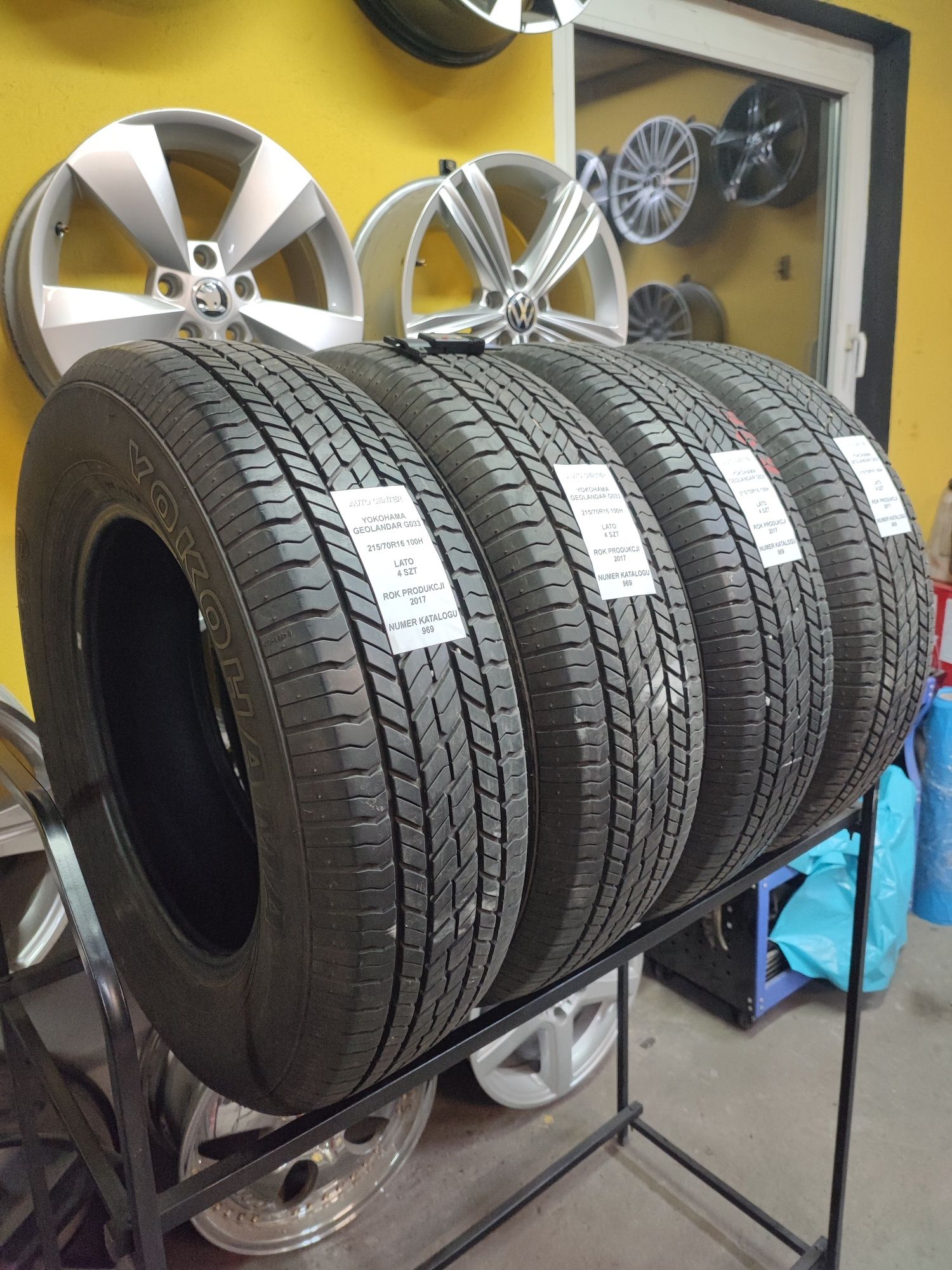 Opony letnie 215/70R16 100H Yokohama GeoLandar G003
