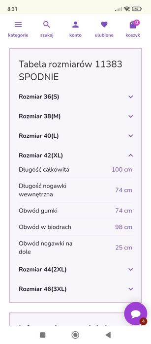Dres damski nowy xl