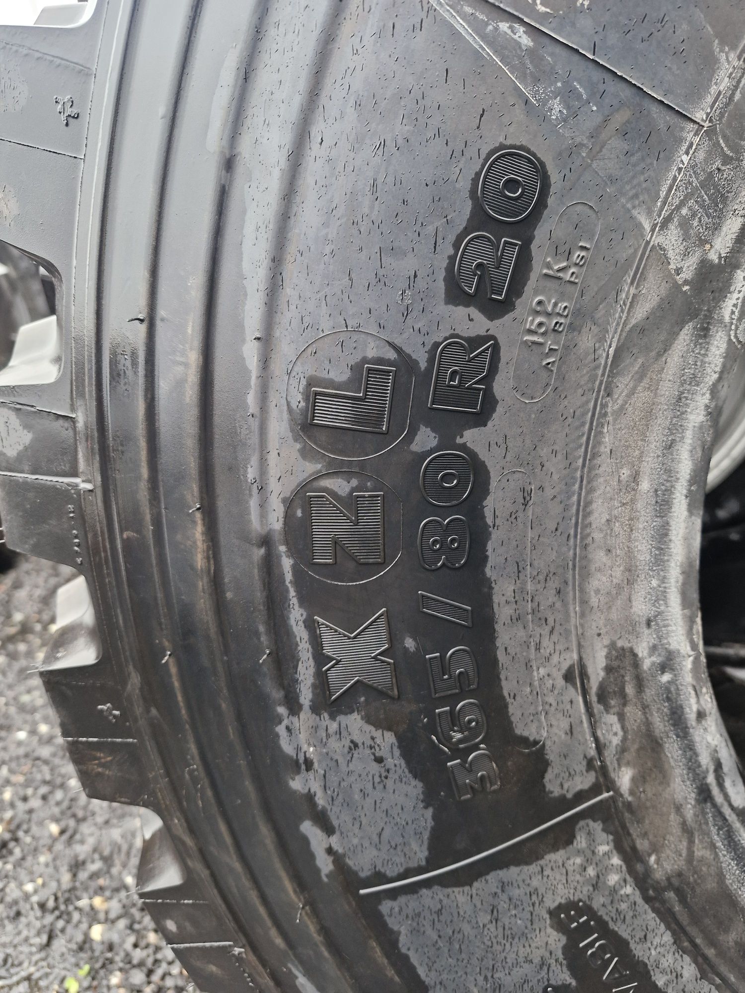 Opona 365/80r20 michelin xzl nowa unimog star 266 iveco 4x4