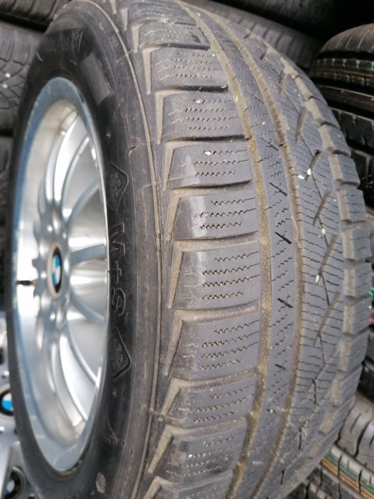Koła ZIMOWE z felgami aluminiowymi BMW ładny kpl ZOBACZ!