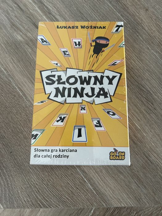 Slowny ninja gra karciana, stan nowy zafoliowany Warszawa