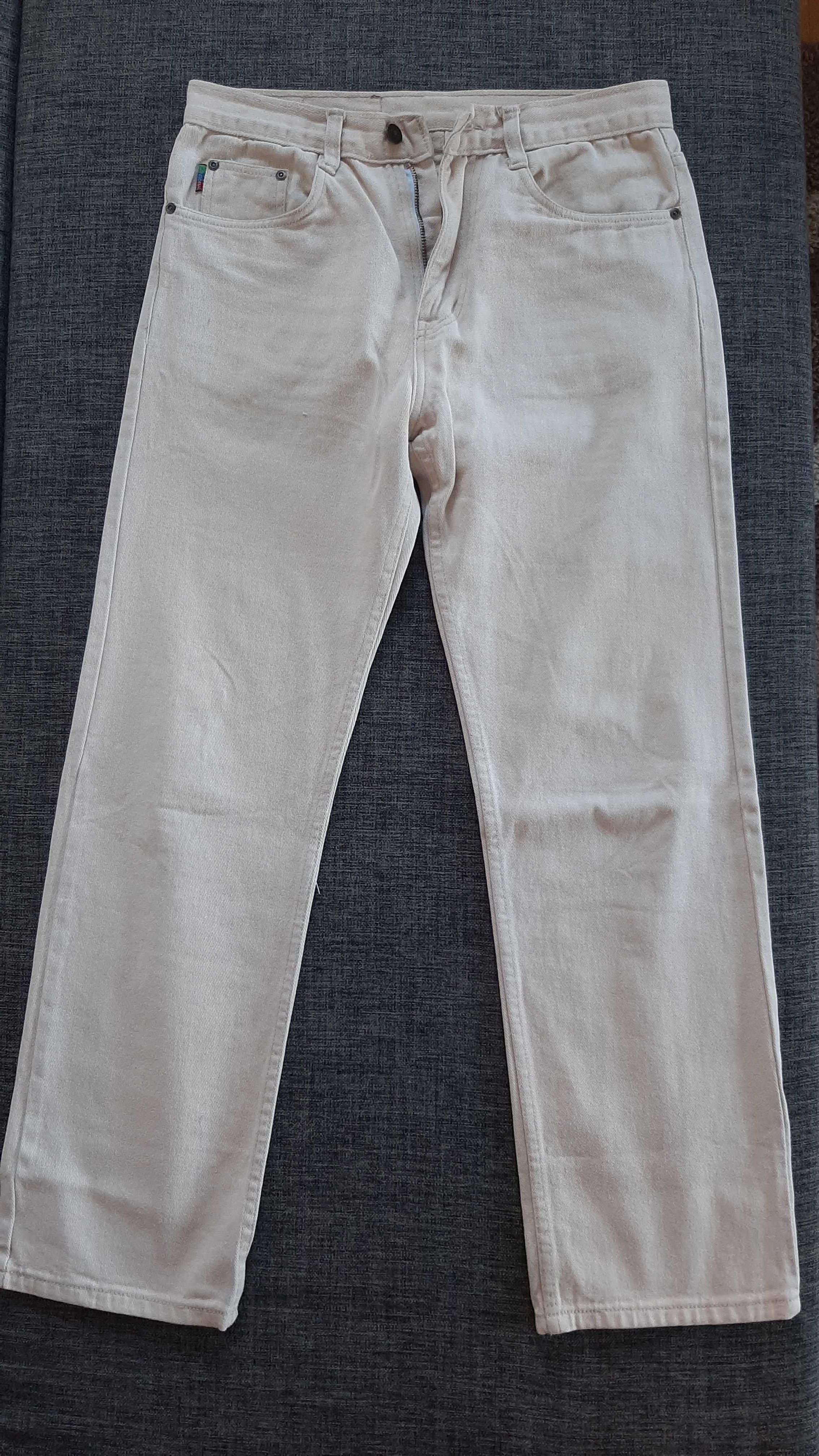 Jeansowe spodnie męskie r. 31