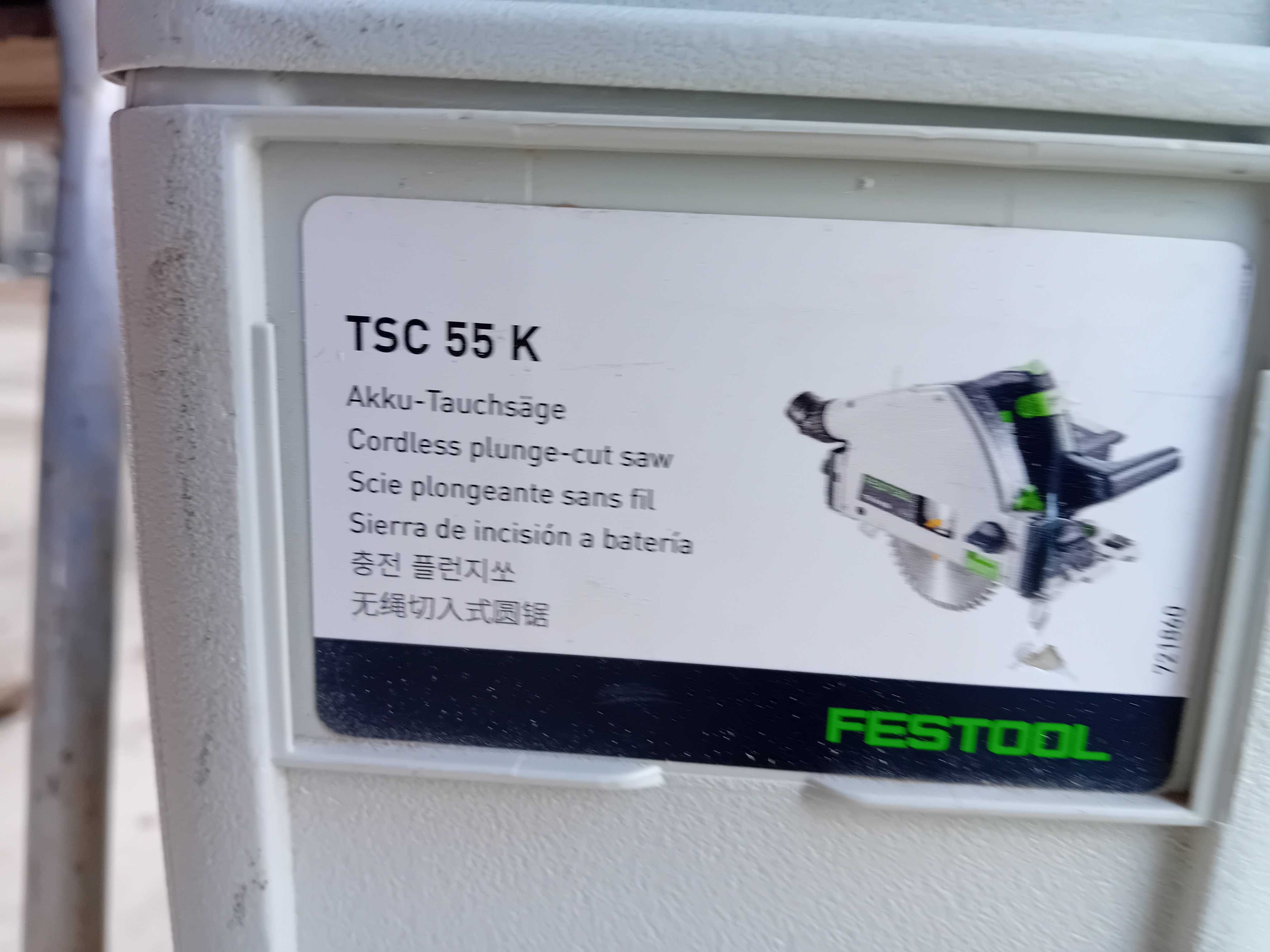 Zagłębiarka akumulatorowa TSC 55 5,0 KEBI-Plus/XL