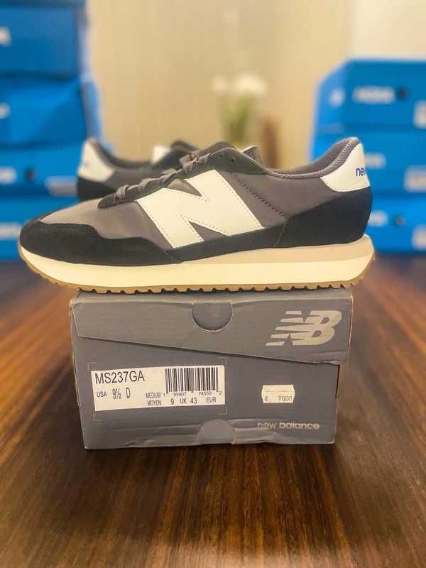 NEW BALANCE 237 preto/cinza