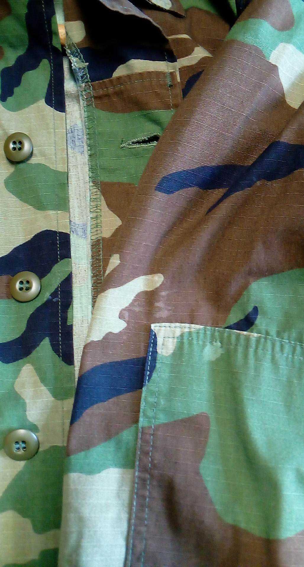 Bluza Mundurowa BDU Woodland US.Army r.Medium X-short