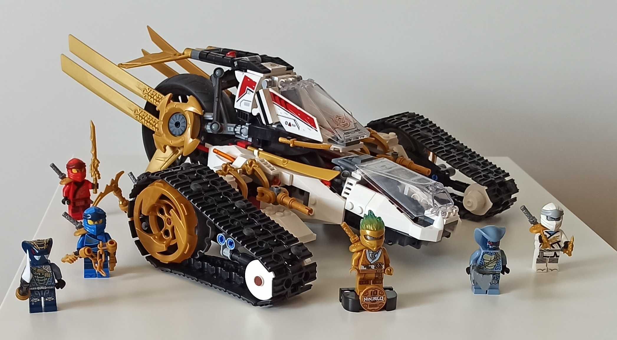 71739 Конструктор Lego Ninjago Сверхзвуковой самолёт 9+