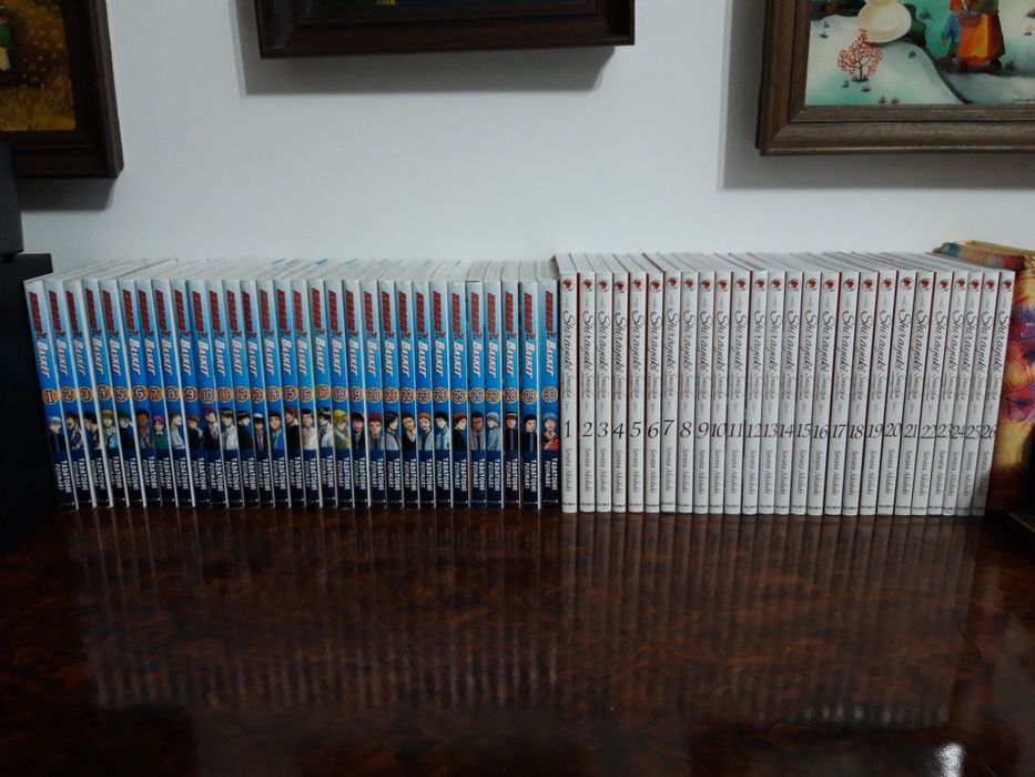 Manga- mangi- Kuroko's basket- Shirayuki- komplet