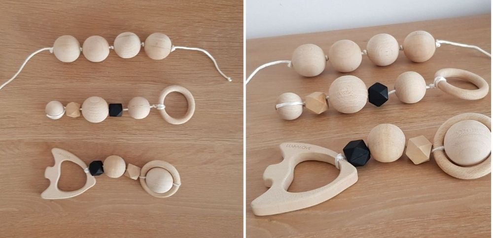 Zabawki grzechotki misie wczesnoniemowlęce