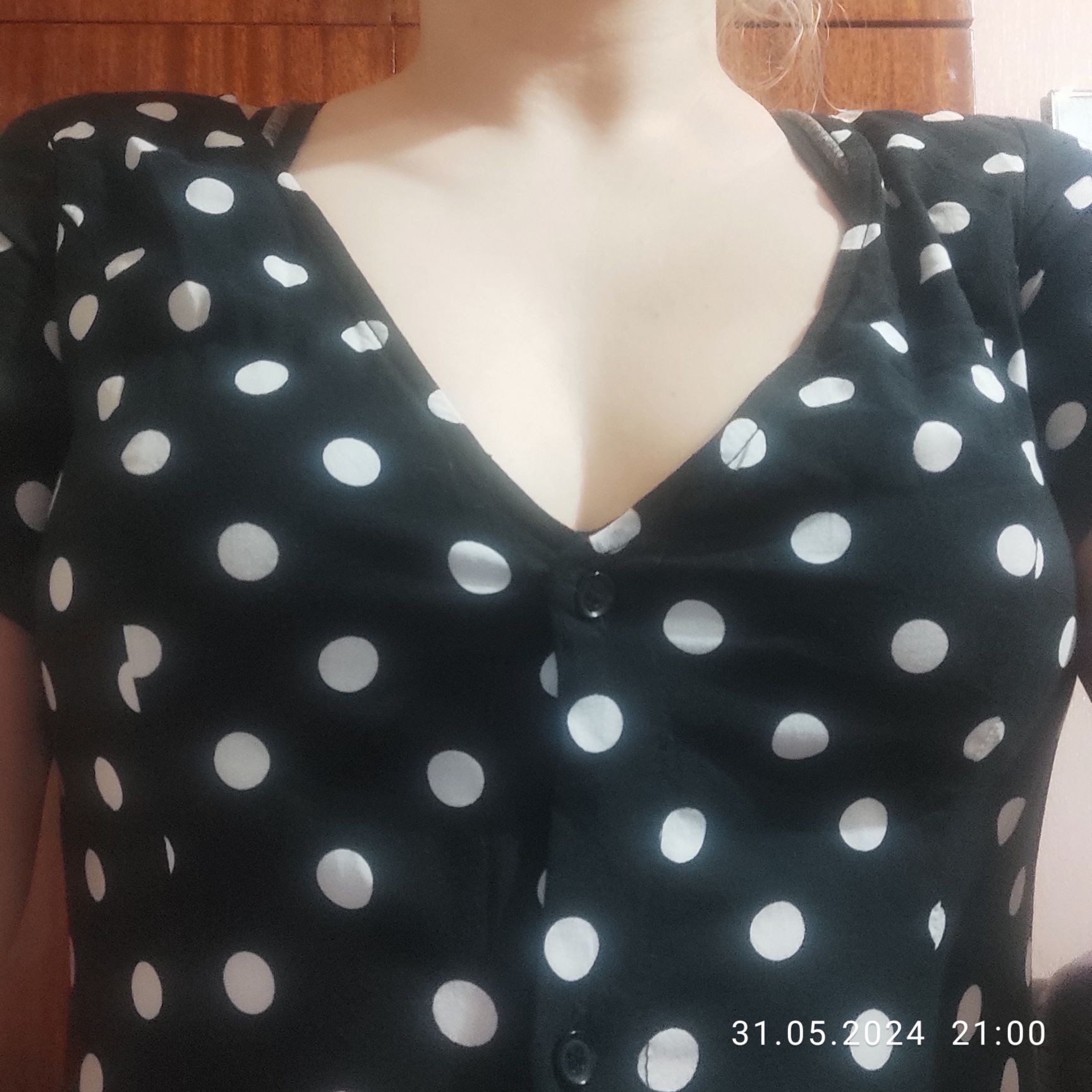 Современное миди платье H&M