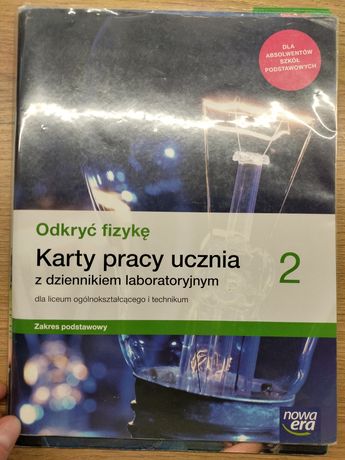 Karty pracy fizyka klasa 2 LO