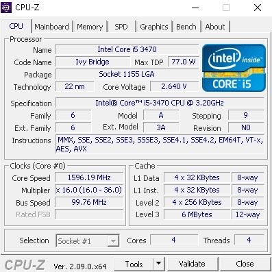 Komputer Lenovo rx580 intel core i5 16gb ram