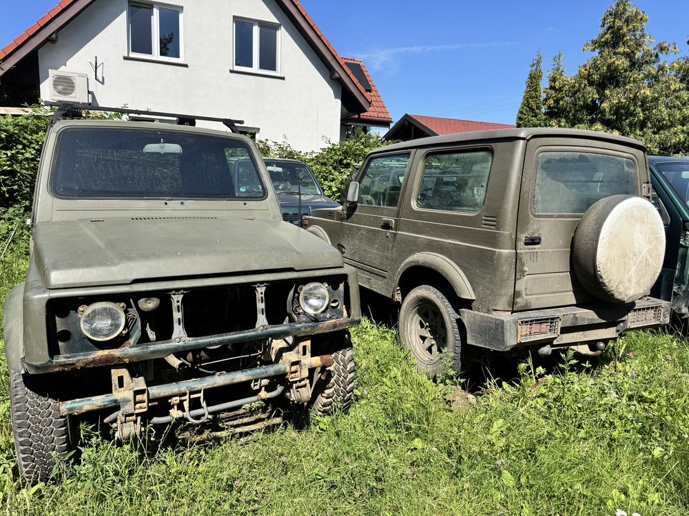 Suzuki Samurai SJ410/413 -mamy wszystkie części. Cena za silnik.