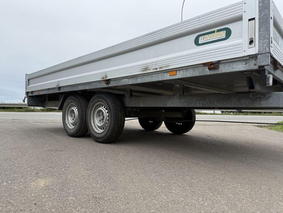UNSINN 3000 kgDMC przyczepa skrzyniowa platforma 4,27x2,04m FV