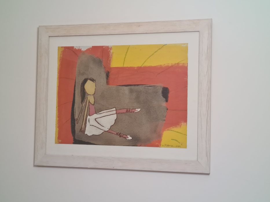 3 quadros bailarina Lis Peterson