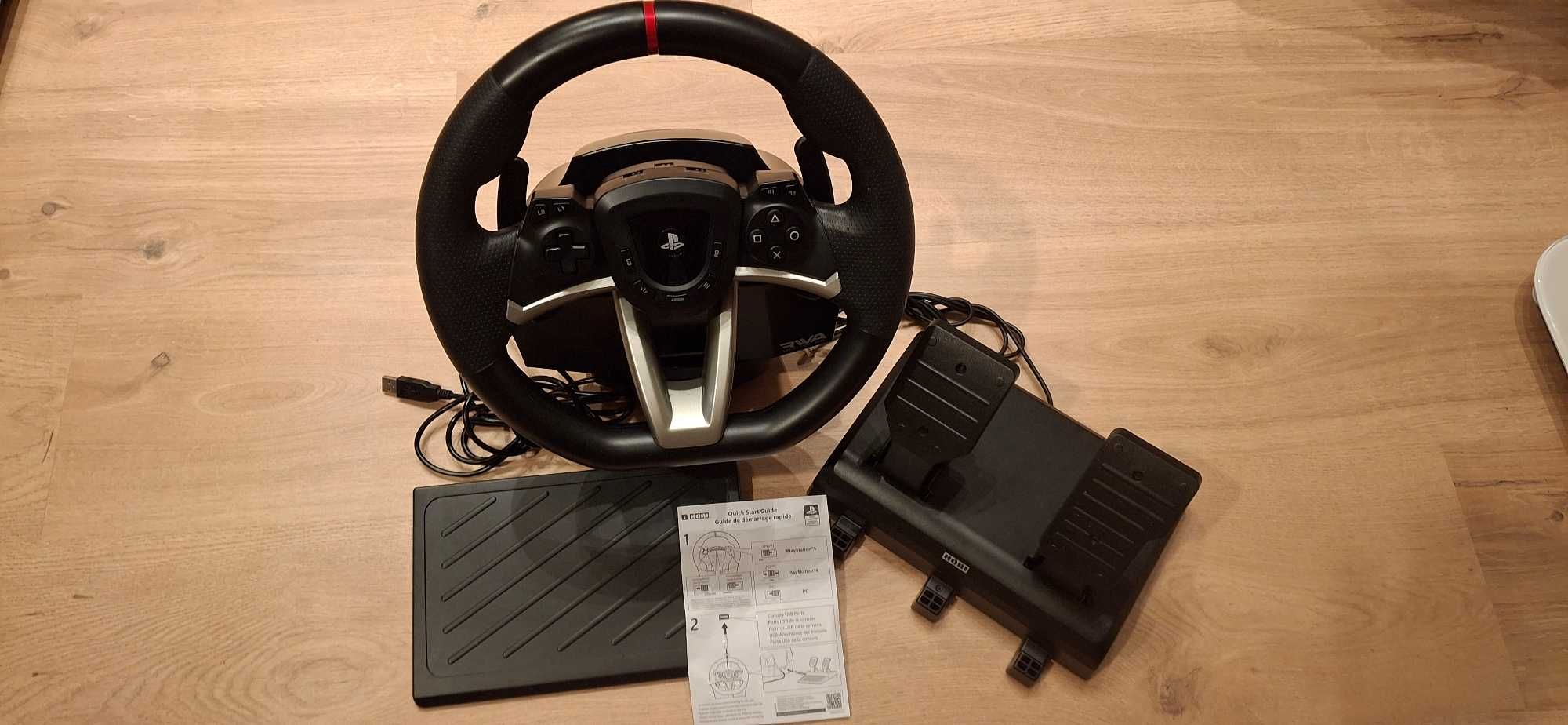 Kierownica Hori Racing Wheel Apex (RWA) – PS5 / PS4 / PC - JAK NOWA!!!