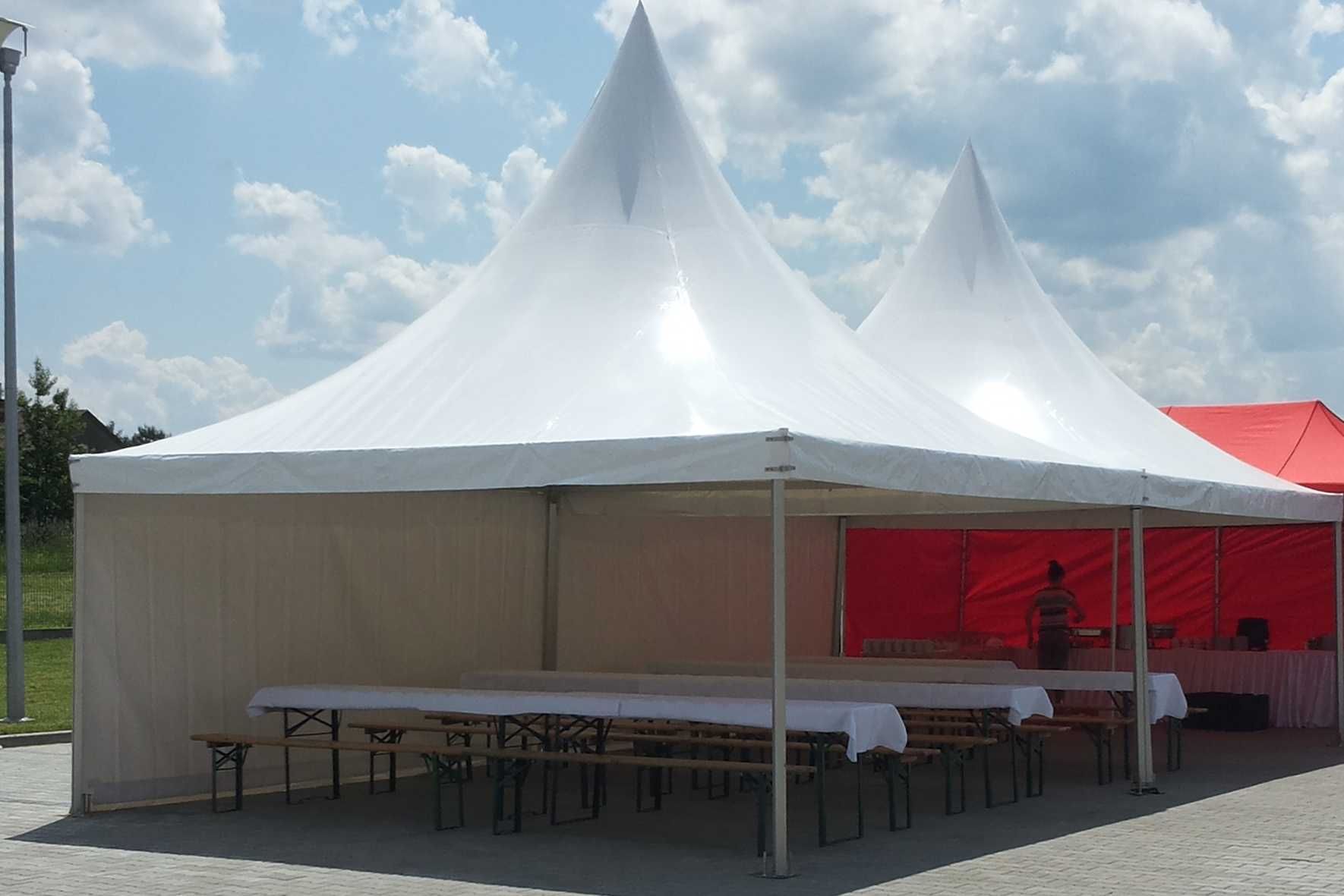 Namiot imprezowy, eventowy, turecki, 5m x 5m, solidna konstrukcja