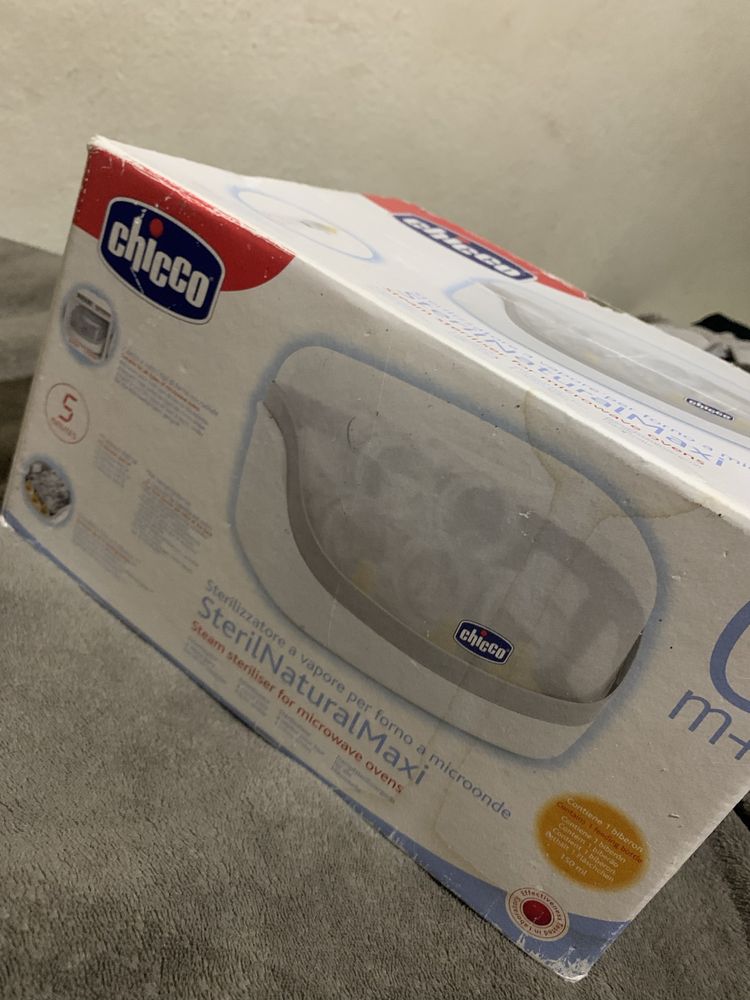 Esterilizador a vapor para micro-ondas