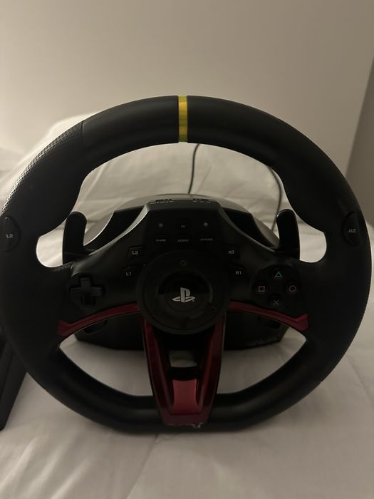 Volante hori racing whell apex wireless para ps4 novo