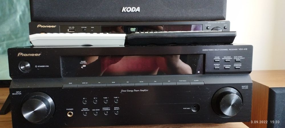 Kino domowe z Dvd 5.0 Pioneer Koda