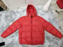 Kurtka zimowa pikowana puchowa Adidas ClimaProof rozm L