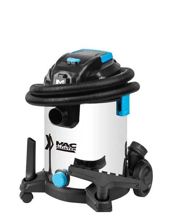 Пилосос Будівельний Macallister 30L Промишлений Пилесос Строительный.