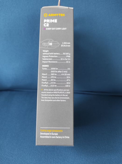 Latarka Armytek Prime C2