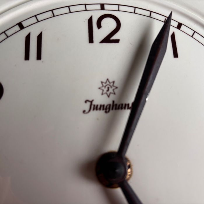 Zegar ceramiczny Junghans nakręcany ceramiczny vintage